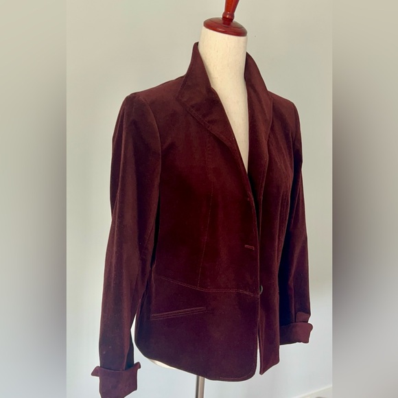 NWT Talbots Velvet Blazer - Picture 5 of 14